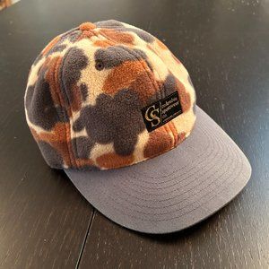 Columbia Bugaboo Camo Fleece Hat Baseball Cap Hat Unisex Snapback NWOT